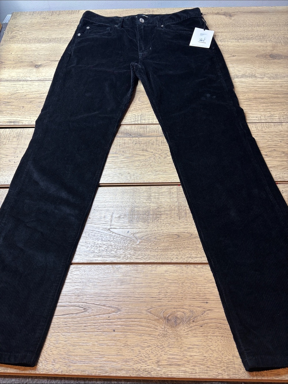 Men’s Joe’s The Brixton Black Slim Straight Corduroy Pants Size 32x32